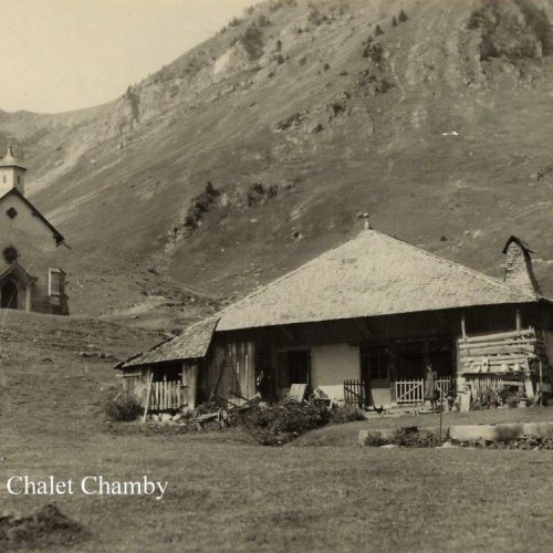 Chalet Chamby en 1948