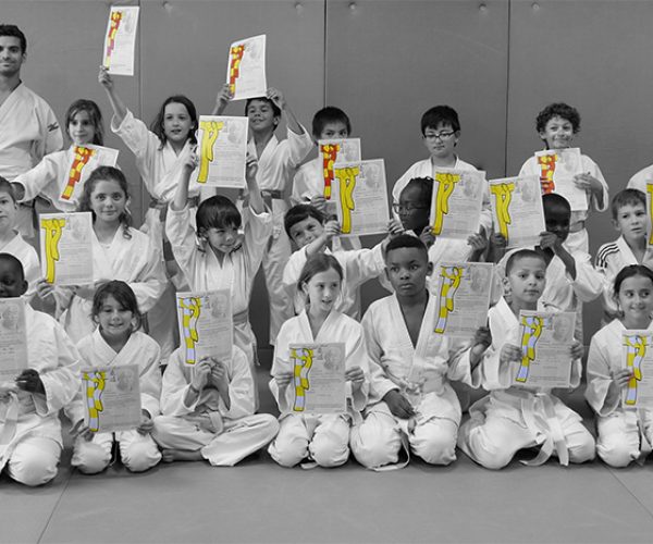 Remise de diplôme Judo CSC